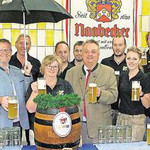 Ab Freitag den 20.7. wird 50 Jahre SV Haselbach gefeiert. Bierprobe war voller Erfolg.
