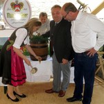 Feierliche Bierprobe für Haselbacher Jubiläums-Kirwa